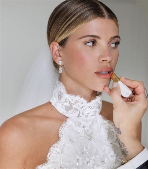 sofia richie wedding nails|sofia richie wedding make up.